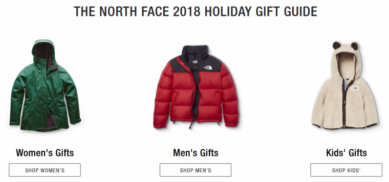 black friday 2018 the north face 