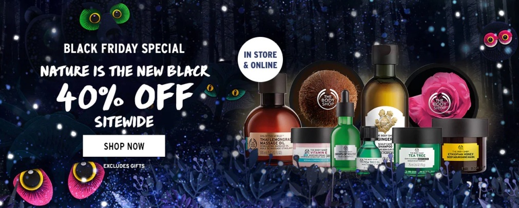 The Body Shop Black Friday 2020 Ad, Deals and Sales