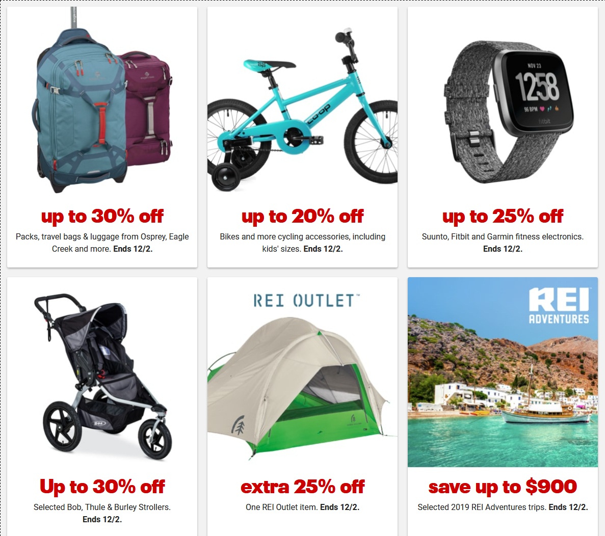 Rei Cyber Monday 2018 Ads Deals And Sales